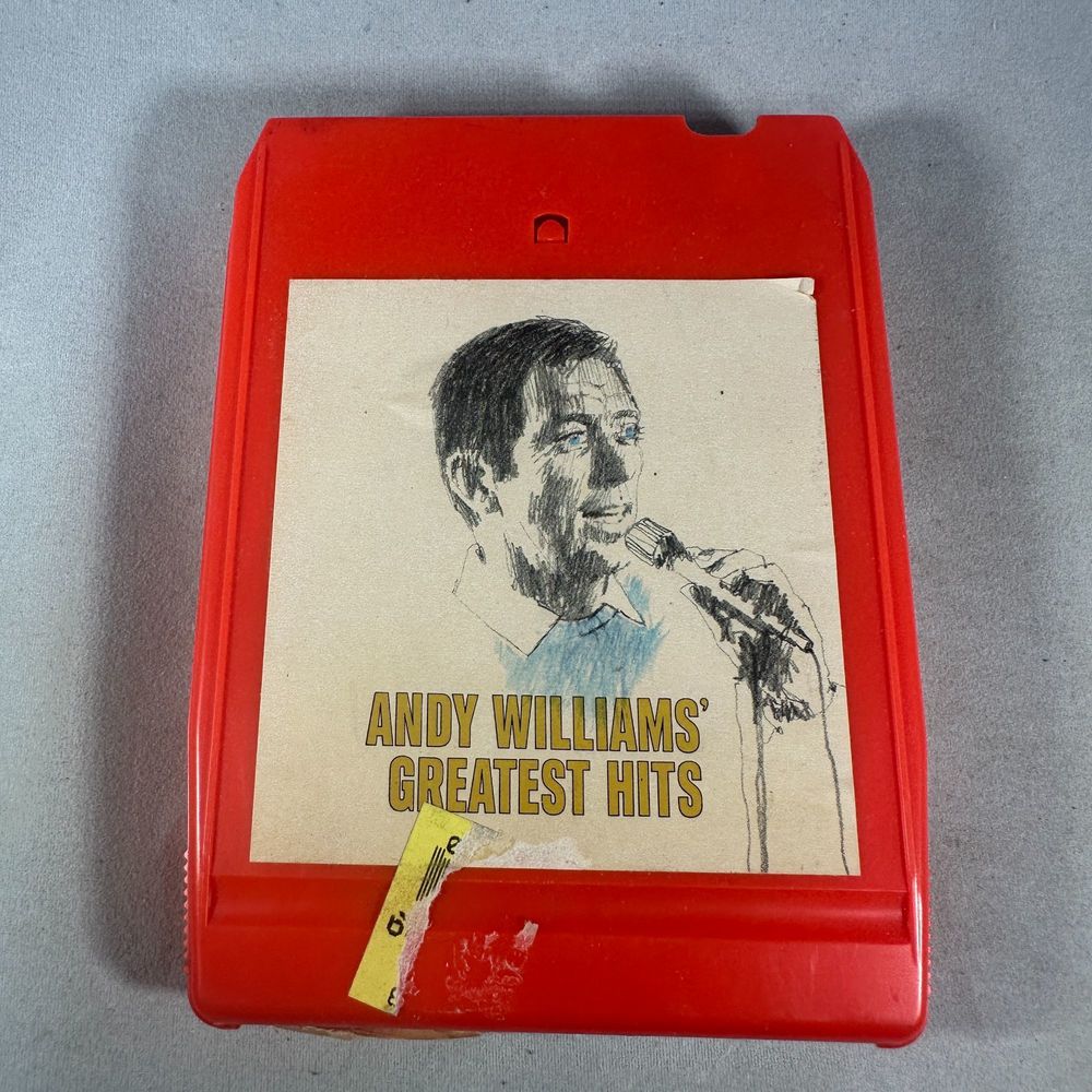 Andy Williams Greatest Hits Album Columbia 8 Track Tape